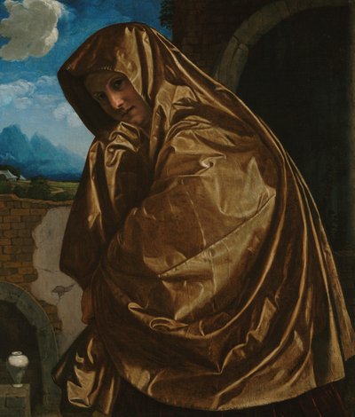 墓所のマグダラの聖マリア 作： Giovanni Girolamo Savoldo