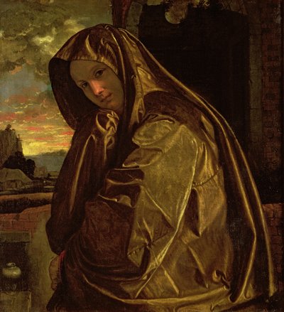 聖マグダラのマリア 作： Giovanni Girolamo Savoldo