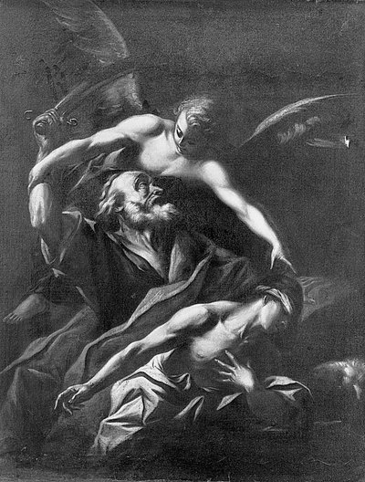 アイザックの犠牲 作： Giovanni Lanfranco