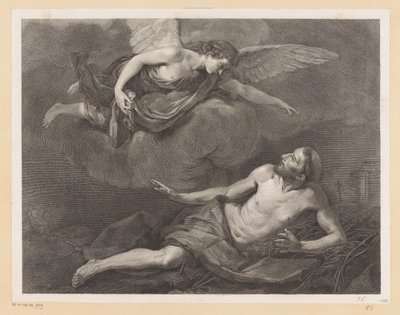 アッシジの聖フランチェスコと天使 作： Giovanni Marco Pitteri