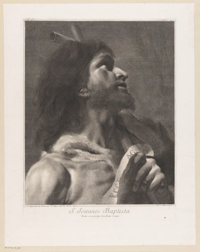洗礼者聖ヨハネ S. Joannes Baptista (オブジェクトのタイトル) 作： Giovanni Marco Pitteri