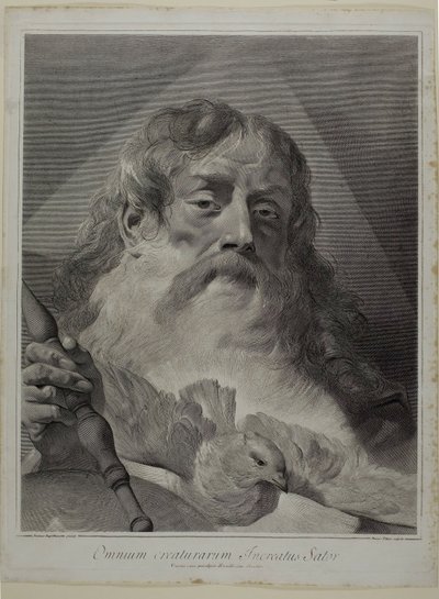 父なる神と十二使徒の十一人 作： Giovanni Marco Pitteri