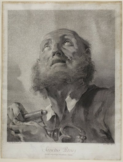 父なる神と十二使徒の十一人 作： Giovanni Marco Pitteri