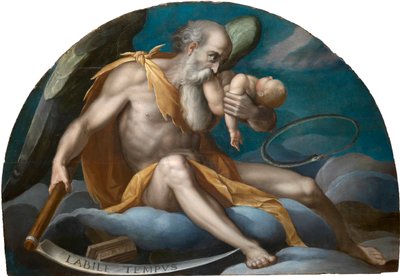 クロノス、1582-1585。 作： Giovanni Maria Butteri