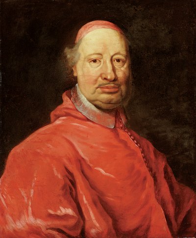 枢機卿フェルナンド・ヌッツィの肖像 作： Giovanni Maria Morandi