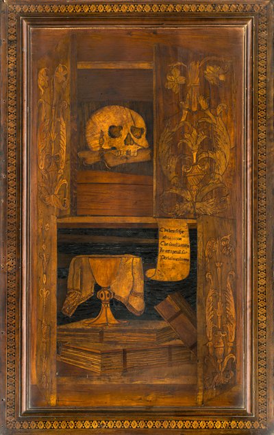 1484年にジョヴァンニ・マリア・プラティナによって象嵌されたリグナイの正典的聖歌隊、スーペリア・ストール 作： Giovanni Maria Platina