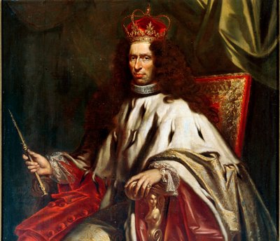アントニオ・グリマルディの肖像（1703年から1705年までジュネーヴのドージェ） ジョヴァンニ・マリア・デッレ・ピアーネ（1660年から1745年）による絵画 1690年から1691年 日230x153 cm 個人蔵 継承 ルイージ・カッタネオ・アドルノ 作： Giovanni Maria delle called Mulinaretto Piane