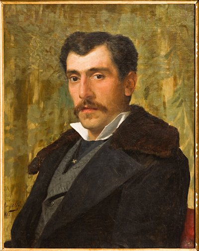 自画像 作： Giovanni Muzzioli