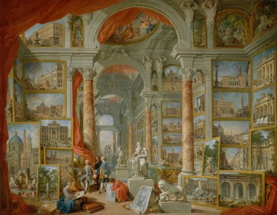 近代ローマ 作： Giovanni Paolo Pannini