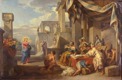 聖マタイの召命 作： Giovanni Paolo Panini