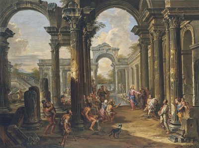ベセスダのプール 作： Giovanni Paolo Pannini
