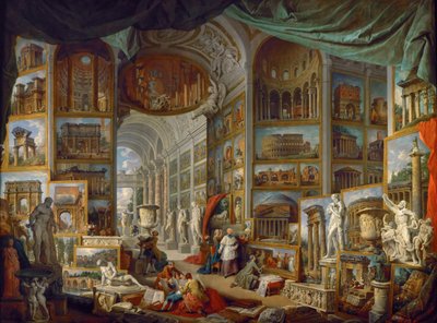 古代ローマローマアンティカを望む写真ギャラリー 作： Giovanni Paolo Pannini