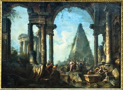  作： Giovanni Paolo Pannini or Panini