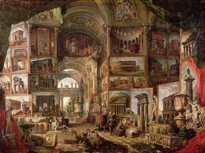 不明な画像 作： Giovanni Paolo Pannini