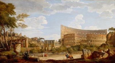 コロッセオの眺め 作： Giovanni Paolo Pannini