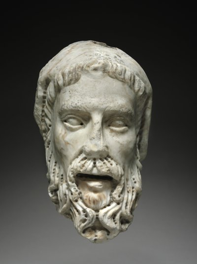 預言者の頭、c.1300-1325 作： Giovanni Pisano