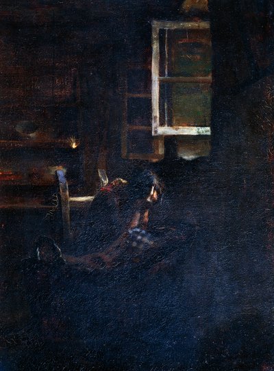 空のクレードル 作： Giovanni Segantini