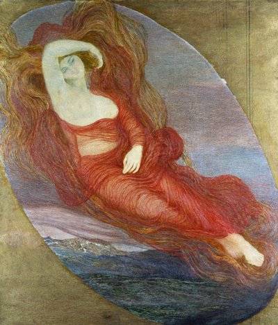 愛の女神 作： Giovanni Segantini