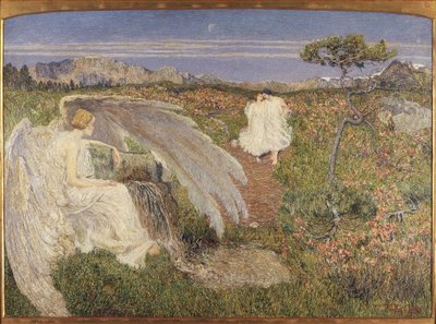 次のアーティストによるアート作品： Giovanni Segantini