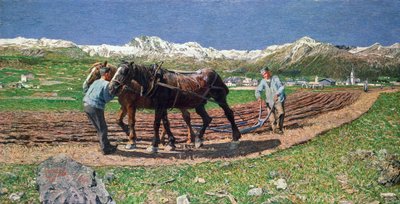 プラウイング 作： Giovanni Segantini