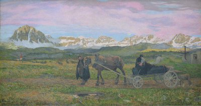 帰宅 作： Giovanni Segantini