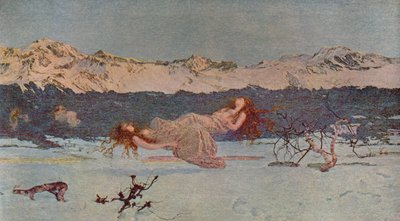 贅沢の罰、1891 1935 作： Giovanni Segantini