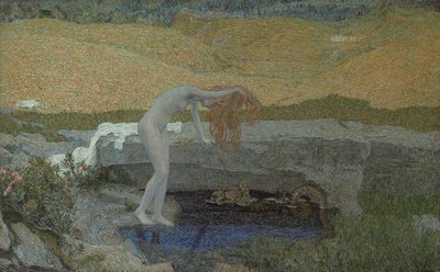 バニティラバニタ、1897 作： Giovanni Segantini