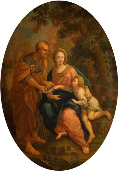 聖家族、1720年。 作： Giovanni Stefano Robatto
