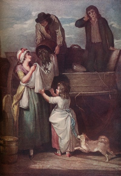 Cries of London: Fresh Gathered Peas ヤング ヘイスティングス、1795 年、1917 年 作： Giovanni Vendramini