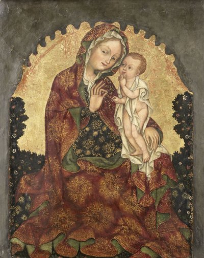 謙虚のマドンナ 作： Giovanni da Francia (attributed to)