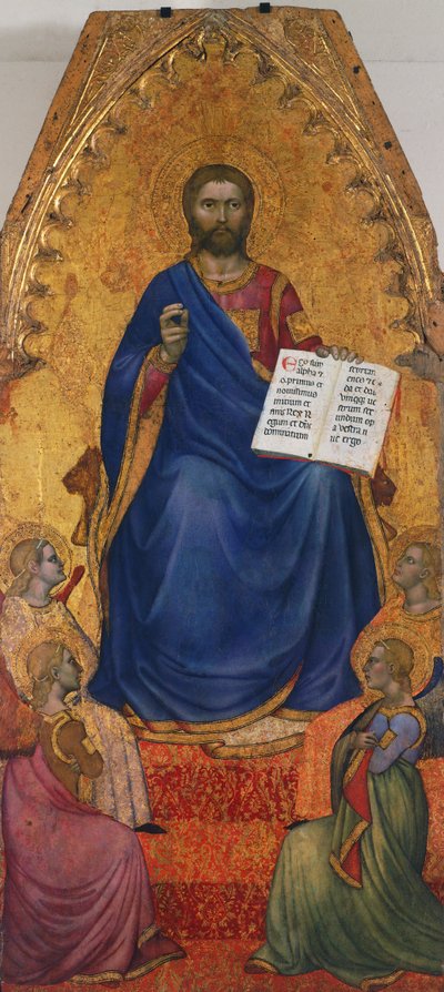 ジョヴァンニ ダ ミラノ (1346 年から 1369 年まで活動) 作、パネルにテンペラと金 作： Giovanni da Milano