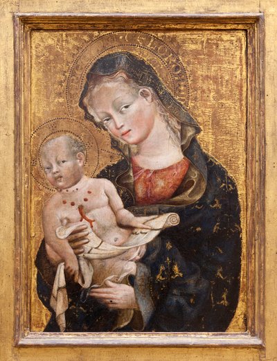 聖母子、1420年頃（絵画） 作： Giovanni da Modena