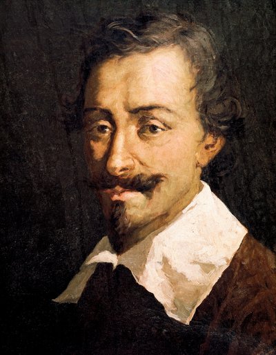 ベルギーの作曲家・理論家ヨハネス・ティンクトリスの肖像（詳細 作： Giovanni da Udine (after)