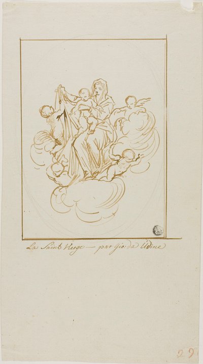 聖母 作： Giovanni da Udine