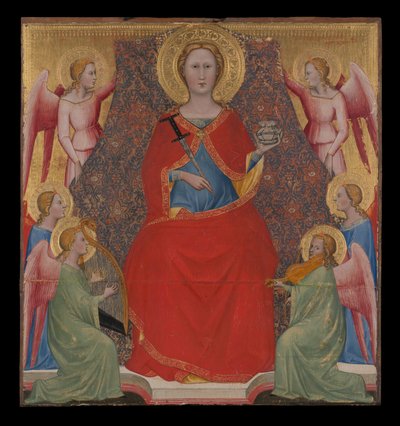 即位した聖ルチア 作： Giovanni di Bartolomeo Cristiani