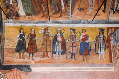 地元の聖騎士（テーバン軍団の7人の殉教者） 作： Giovanni di Cherasco Botoneri