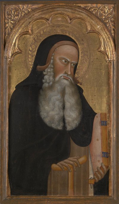 聖アンソニー、1350年頃 作： Giovanni di Nicola
