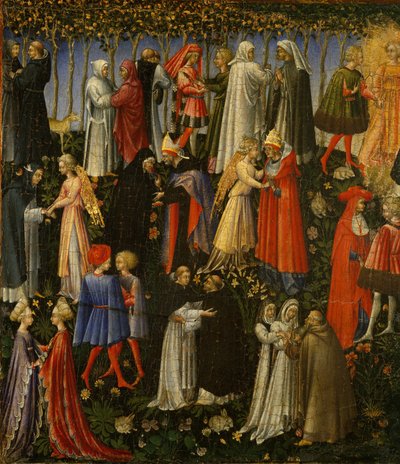 パラダイス、1445 作： Giovanni di Paolo