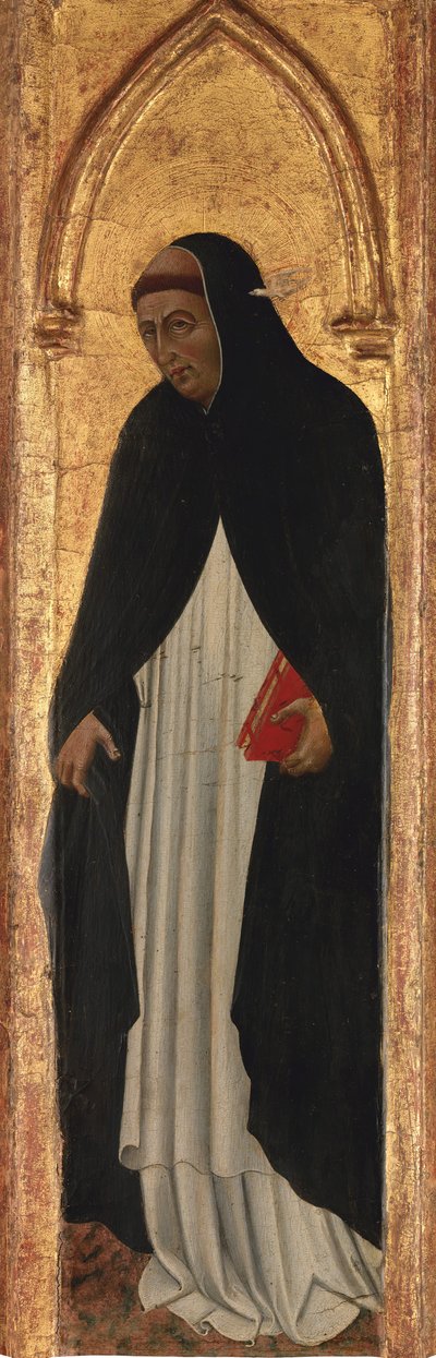 祝福されたアンブロジオ・サンセドニ 1220-1286, 1447-65. 作： Giovanni di Paolo
