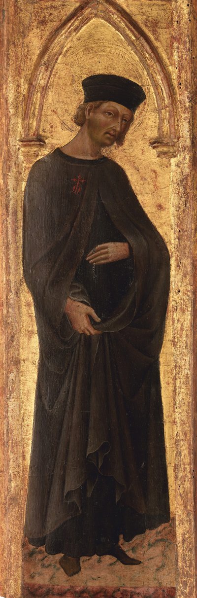 祝福されたアンドレア・ガレラーニは1251年、1447年から1465年に亡くなりました。 作： Giovanni di Paolo