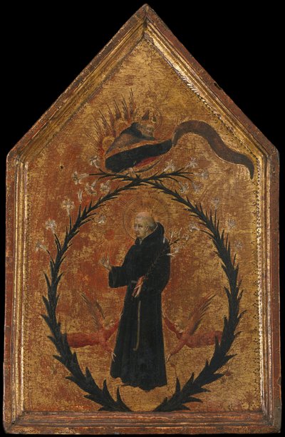 トレンティーノの聖ニコラスの歓喜、カリフォルニア。 1450年。 作： Giovanni di Paolo