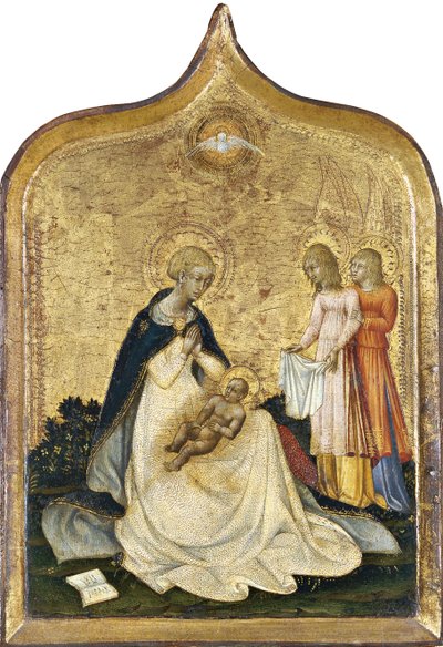 謙遜のバージン 作： Giovanni di Paolo
