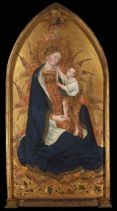 ブランキーニ・マドンナ 作： Giovanni di Paolo di Grazia
