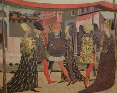 Adimari Cassone、c.1450（パネル上のテンペラ） 作： Giovanni di Ser Giovanni Scheggia