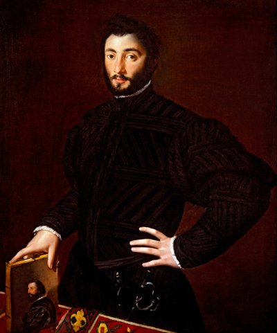 ある青年の肖像 作： Girolamo Mazzola Bedoli