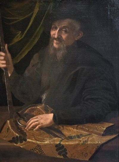 テーラーの肖像 作： Girolamo Mazzola Bedoli