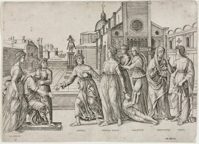 アペレスの中傷 作： Girolamo Mocetto