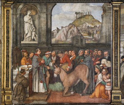 ラバの奇跡、北壁、聖者の学校、2195188 の詳細 作： Girolamo Tessari