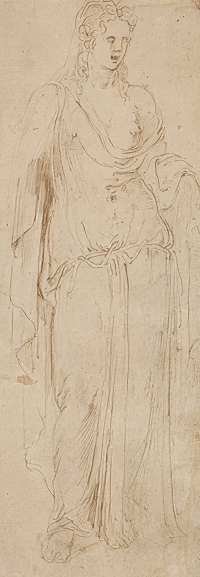 立ち姿。 1530-50頃（？） 作： Girolamo da Carpi