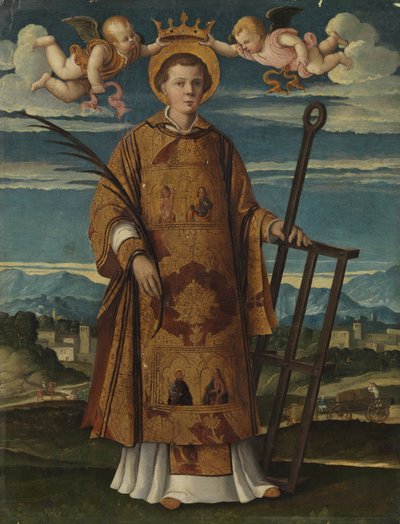 セントローレンス、1520〜30年頃 作： Girolamo da Santacroce